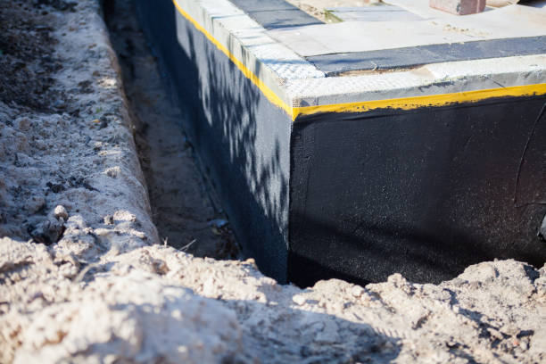Professional Waterproofing technician working in Nokesville, VA